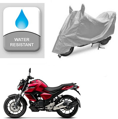 RPSENTTERPR Waterproof Two Wheeler Cover for Yamaha(FZ-S, Silver)