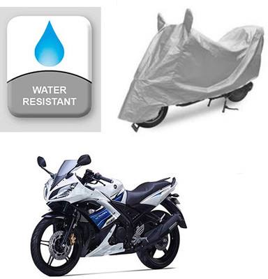 Feel heaven Two Wheeler Cover for Yamaha(YZF R15 S, Silver)