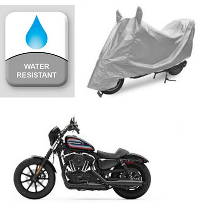 Atulit enterprises Two Wheeler Cover for Harley Davidson(XL 1200, Silver)