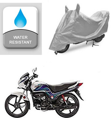 Atulit enterprises Two Wheeler Cover for Hero(Passion Pro TR, Silver)