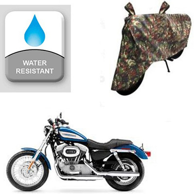 Feel heaven Two Wheeler Cover for Harley Davidson(XL 883, Multicolor)