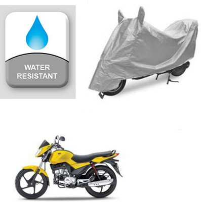 RPSENTTERPR Waterproof Two Wheeler Cover for Mahindra(Stallio, Silver)