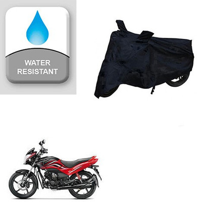 Feel heaven Two Wheeler Cover for Honda(Passion Xpro, Black)
