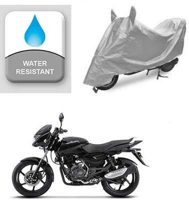 Atulit enterprises Two Wheeler Cover for Bajaj(Pulsar 150, Silver)