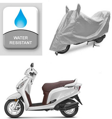 Atulit enterprises Two Wheeler Cover for Honda(Aviator, Silver)