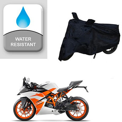 Feel heaven Two Wheeler Cover for KTM(Duke 200, Black)