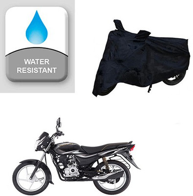 Feel heaven Two Wheeler Cover for Bajaj(Platina 100 DTS-i, Black)