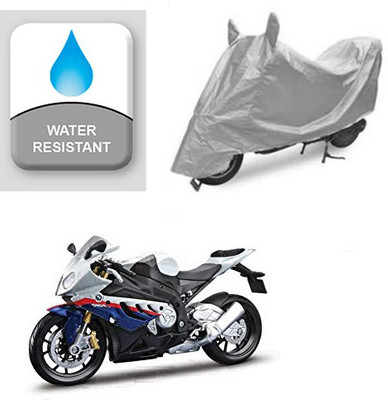 saanvi Two Wheeler Cover for BMW(X1, Silver)