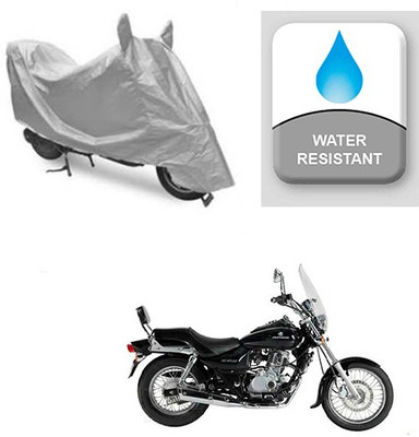 Atulit enterprises Two Wheeler Cover for Bajaj(Avenger 220 DTS-i, Silver)
