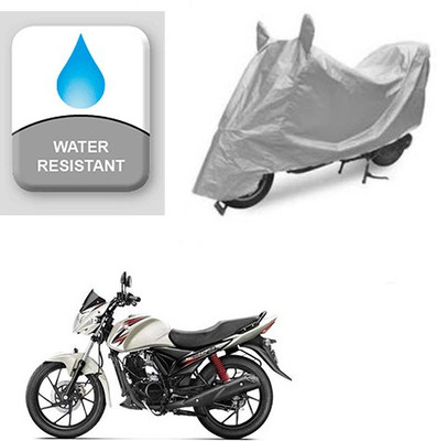 RPSENTTERPR Waterproof Two Wheeler Cover for Suzuki(Sling Shot, Silver)