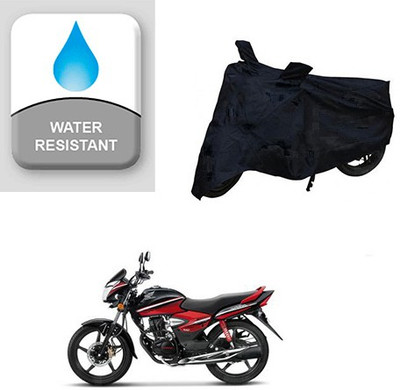 Feel heaven Two Wheeler Cover for Honda(CB Shine, Black)