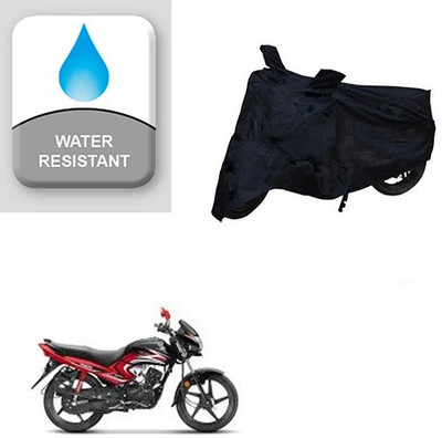 Feel heaven Two Wheeler Cover for Honda(Dream Yuga, Black)