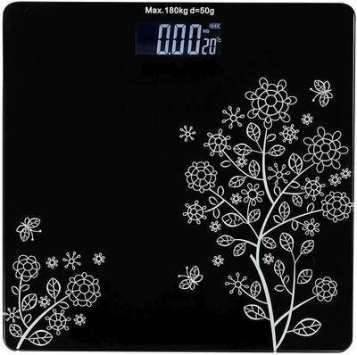 Majron Digital Personal Weight machine EE//EE Weighing Scale (Black) Weighing Scale(Black)