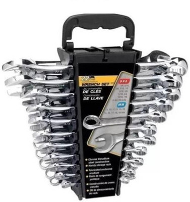 Ashma High Quality WR 12pc set Double Sided Combination Wrench(Pack of 12)
