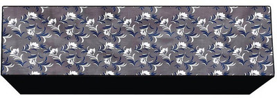 JM Homefurnishings Air Conditioner  Cover(Width: 102 cm, Black, Mid Grey)