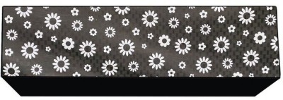 JM Homefurnishings Air Conditioner  Cover(Width: 86 cm, Black, Cape Cod)