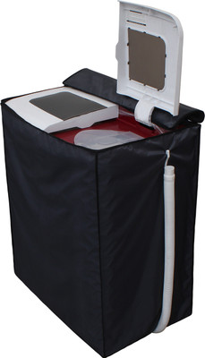 LITHARA Semi-Automatic Washing Machine  Cover(Width: 80.01 cm, Grey)