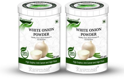 Rawmest Organic Ayurvedic Dried White Onion Powder(Pack of 2)