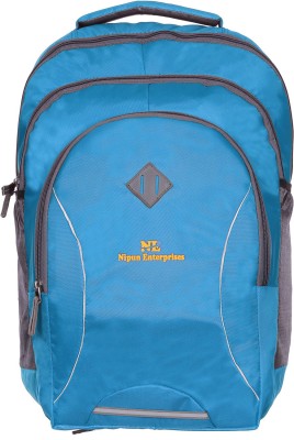 Nipun Enterprises Casual Waterproof Laptop Backpack School Collage Bags with Rain Cover 45 L Laptop Backpack(Blue)