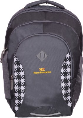 Nipun Enterprises Casual Waterproof Laptop Backpack School Collage Bags with Rain Cover 45 L Laptop Backpack(Grey)
