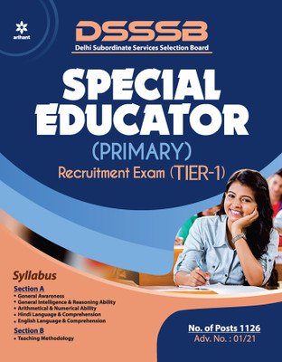DSSSB Primary Special Educator Tier 1 Exam Guide 2021(English, Paperback, unknown)