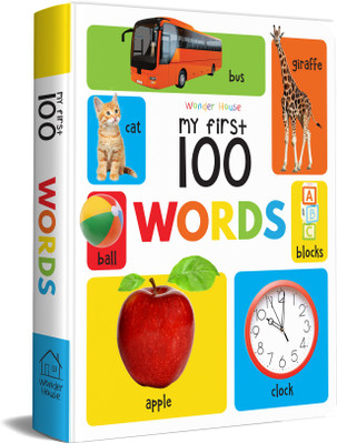My First 100 Words My 100 Library Series(English, Hardcover, Wonder House Books)