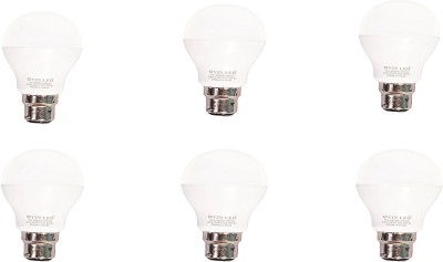 OVIN 7 W Standard B22 Basic LED Bulb(White, Pack of 6)