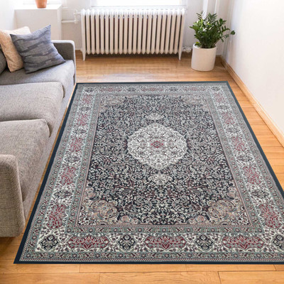 Farhan Carpet Multicolor Wool Carpet(6 ft,  X 9 ft, Rectangle)