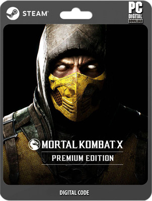 Mortal Kombat X ( Fighting Game) Premium Edition with Expansion Pack Only(Code in the Box - for PC)