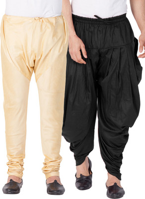 VASTRAMAY Solid Men Dhoti