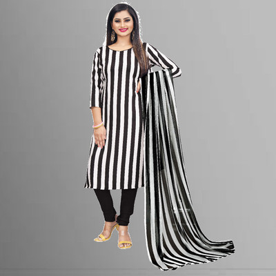 Kashvi Cotton Blend Printed Salwar Suit Material