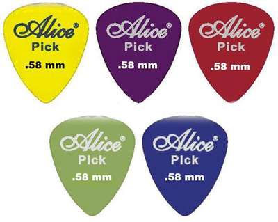 Geek Lab Guitar Plectrums Pick Of .58mm Thickness. Guitar Pick(Pack of 5)