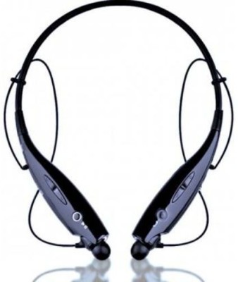 SYARA KNE_594U_ HBS 730 Neck Band Wireless Bluetooth Headset Bluetooth Headset(Black, In the Ear)
