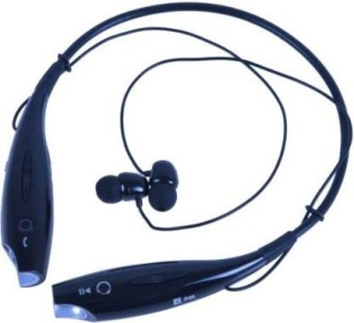 SYARA KPL_663P_ HBS 730 Neck Band Wireless Bluetooth Headset Bluetooth Headset(Black, In the Ear)