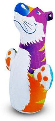 Boriva 3D Bop Inflatable Blow Up Bopper Power Bag for Kids - Tiger Inflatable HitMe Toys(Multicolor)
