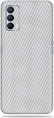 Satisfactory realme x7, realmex7 Mobile Skin(Silver Carbon Fibre With Matte Finish)