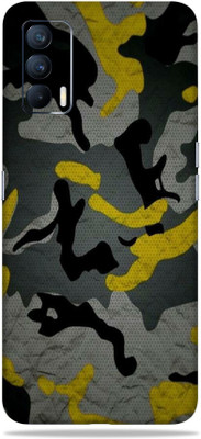 Satisfactory realme x7, realmex7 Mobile Skin(Military Yellow Camouflage With Matte Finish)