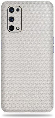 Satisfactory realme x7 Pro, realme x7Pro Mobile Skin(3D Milky White Carbon Fibre)