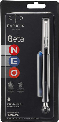 PARKER Beta Neo Fountain Pen(Ink Color - Blue)