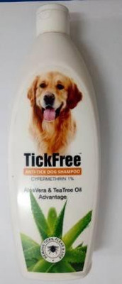 skyec PETSHINE Flea and Tick ALEOVERA Dog Shampoo(500 ml)