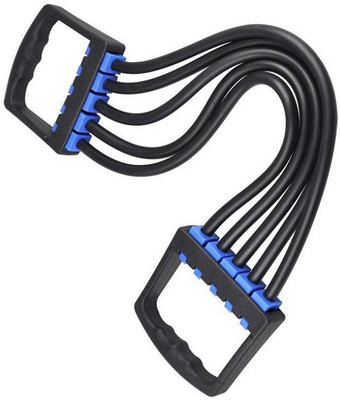 FOX Chest Expender Workout Pulling Latex Rope Weight Fitness Excercise Resistance Tube(Multicolor)