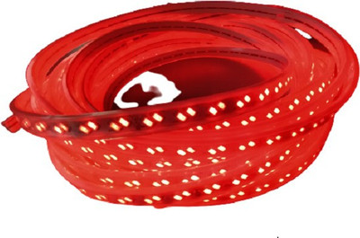 Galaxy Lighting 2400 LEDs 19.99 m Red Steady Strip Rice Lights(Pack of 1)