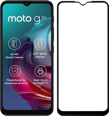 HQ Protection Tempered Glass Guard for Motorola Moto G30(Pack of 1)
