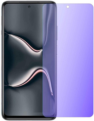 FlipSmartGuard Tempered Glass Guard for MI 10I anti blue ray tempered glass full screen coverage (except edges), smart screen protector full screen coverage ( except edges) blue light resistant eyes protect film for (anti blue) full screen coverage (except edges) transparent(Pack of 1)