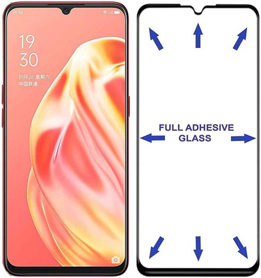 GDBUY Edge To Edge Tempered Glass for OPPO F17(Pack of 1)