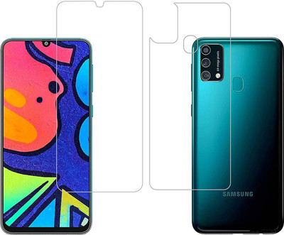 ISHANGEL Front and Back Screen Guard for samsung galaxy f41 Gorilla Hammer Proof, flexible fiber unbreakable Screen Protector, [Not a Tempered Glass](Pack of 1)