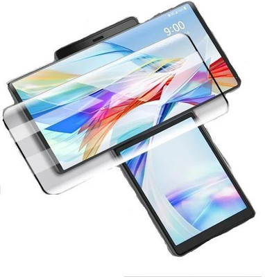 GELTEC Front and Back Screen Guard for LG WING(Pack of 4)
