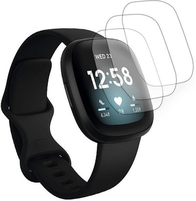 DASK Impossible Screen Guard for Fitbit Versa 3 (Pack of 3)