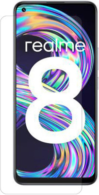 Express Buy Tempered Glass Guard for Realme 8(Pack of 1)