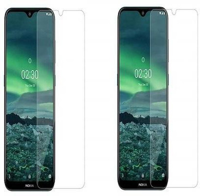 NIMMIKA ENTERPRISES Tempered Glass Guard for NOKIA 2.3 TEMPERED GLASS(Pack of 2)